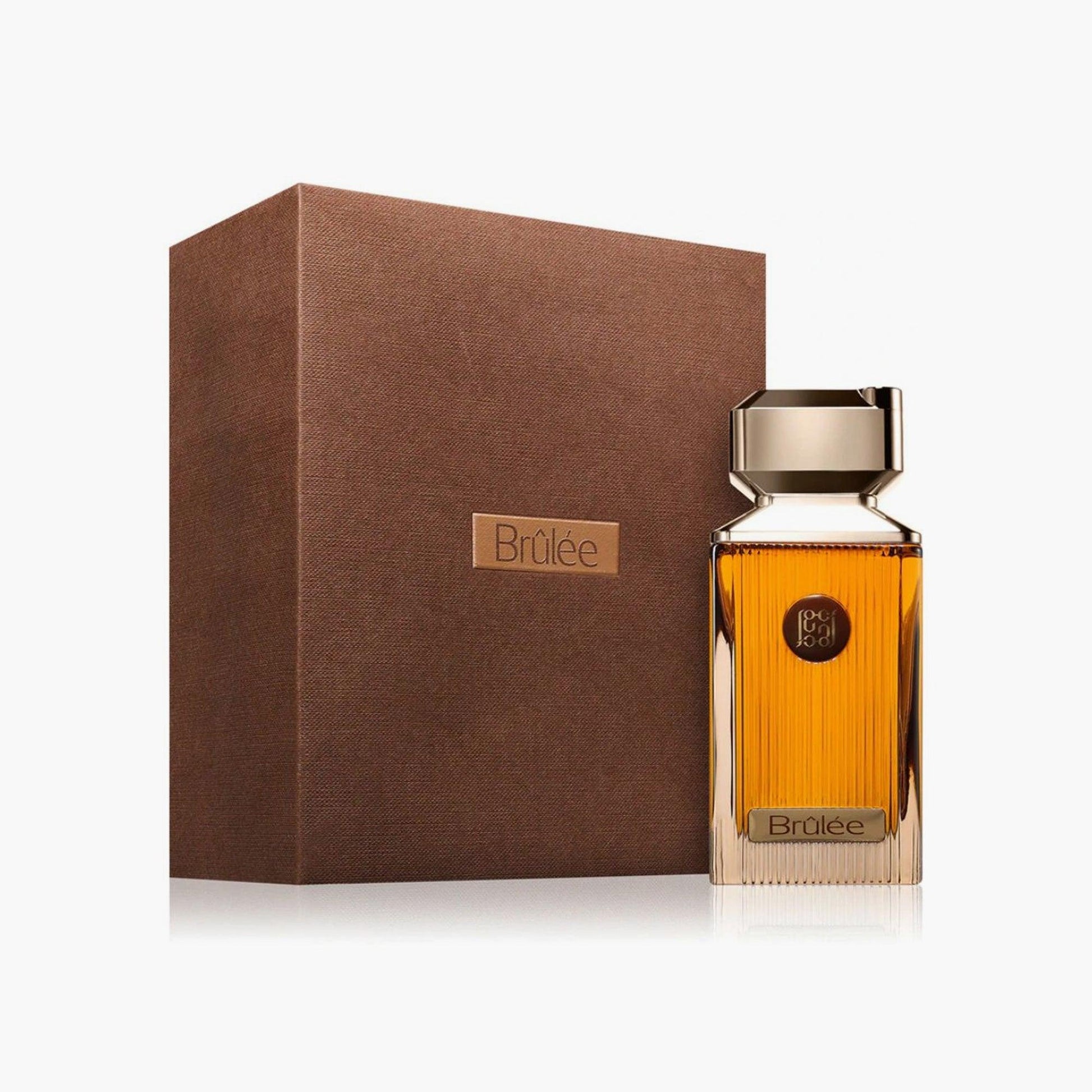 Ahmed Al Maghribi Brulee Eau de Parfum 100ml Bottle and Box
