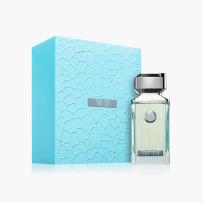 Ahmed Al Maghribi Tiff Tiff Eau de Parfum 100ml Bottle and Box