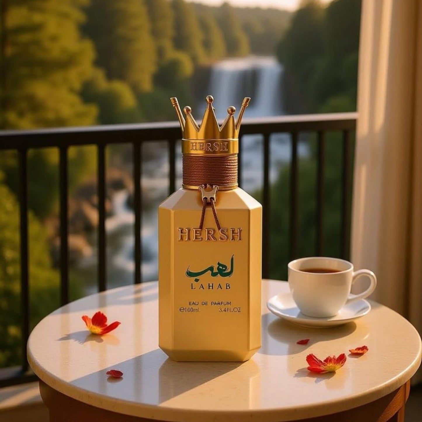Alezz Oud Hersh Lehab Eau De Parfum Unisex 100ml Close-Up View