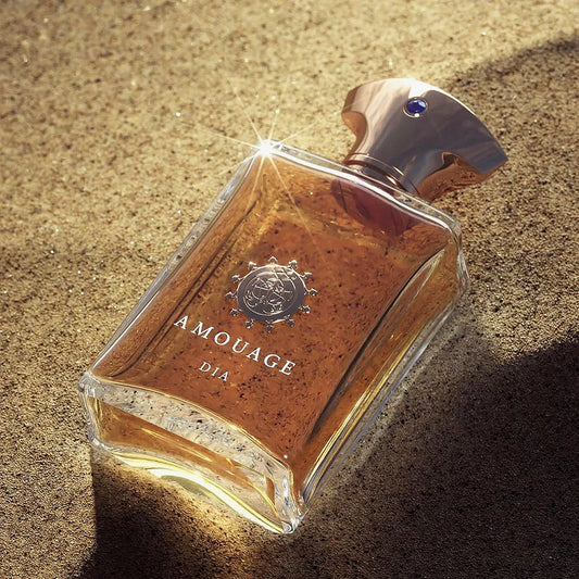 Amouage Dia Eau De Parfum For Men 100ml Bottle and Packaging
