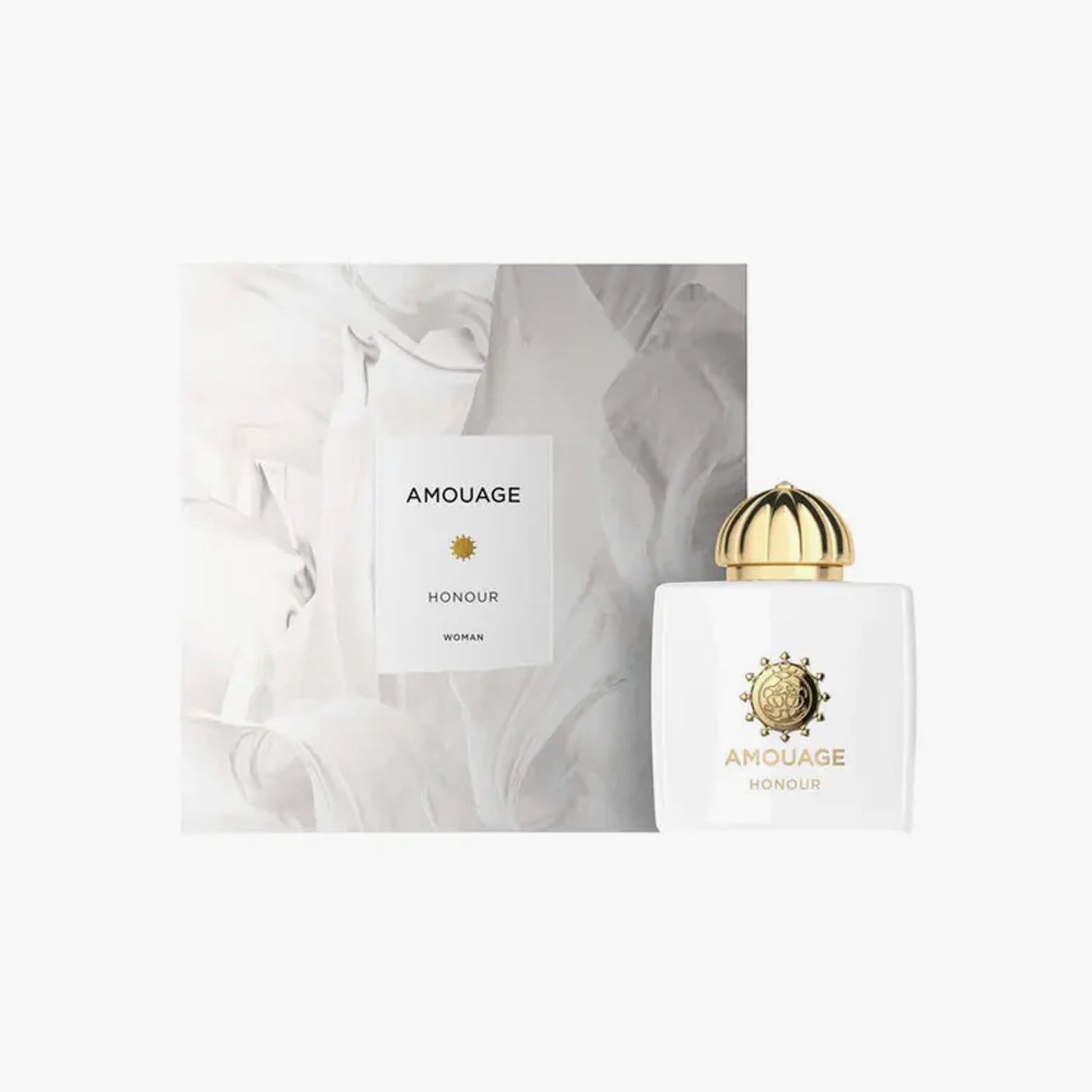 Amouage Honour Eau De Parfum For Women 100ml Bottle and Packaging