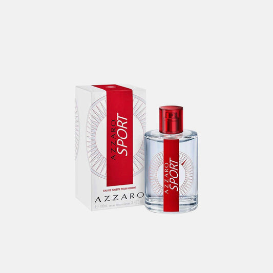 Azzaro Sport Pour Homme Eau de Toilette 100ml Bottle and Box