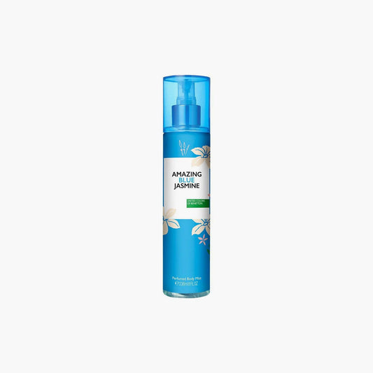 Benetton Amazing Blue Jasmine Perfumed Body Mist 236ml Bottle