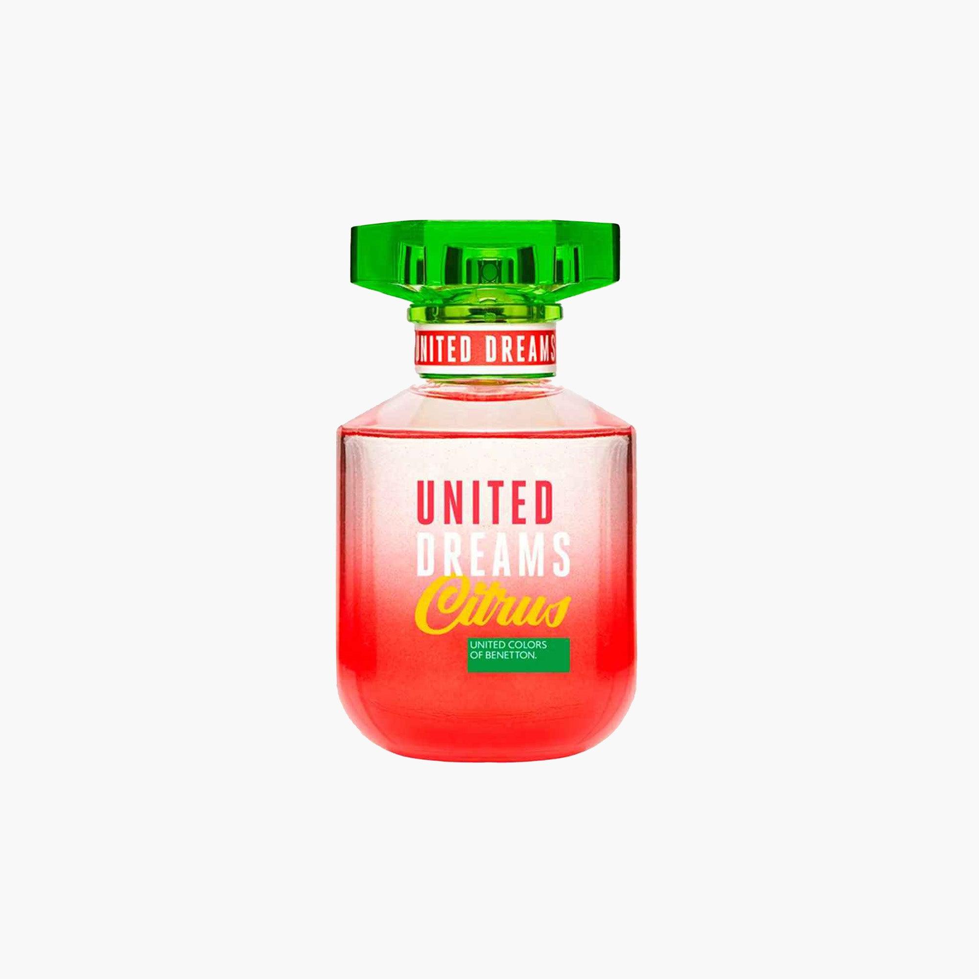 Benetton United Dreams Citrus Eau De Toilette For Women 80ml