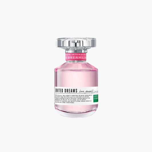 Benetton United Dreams Love Yourself Eau de Toilette 80ml Bottle