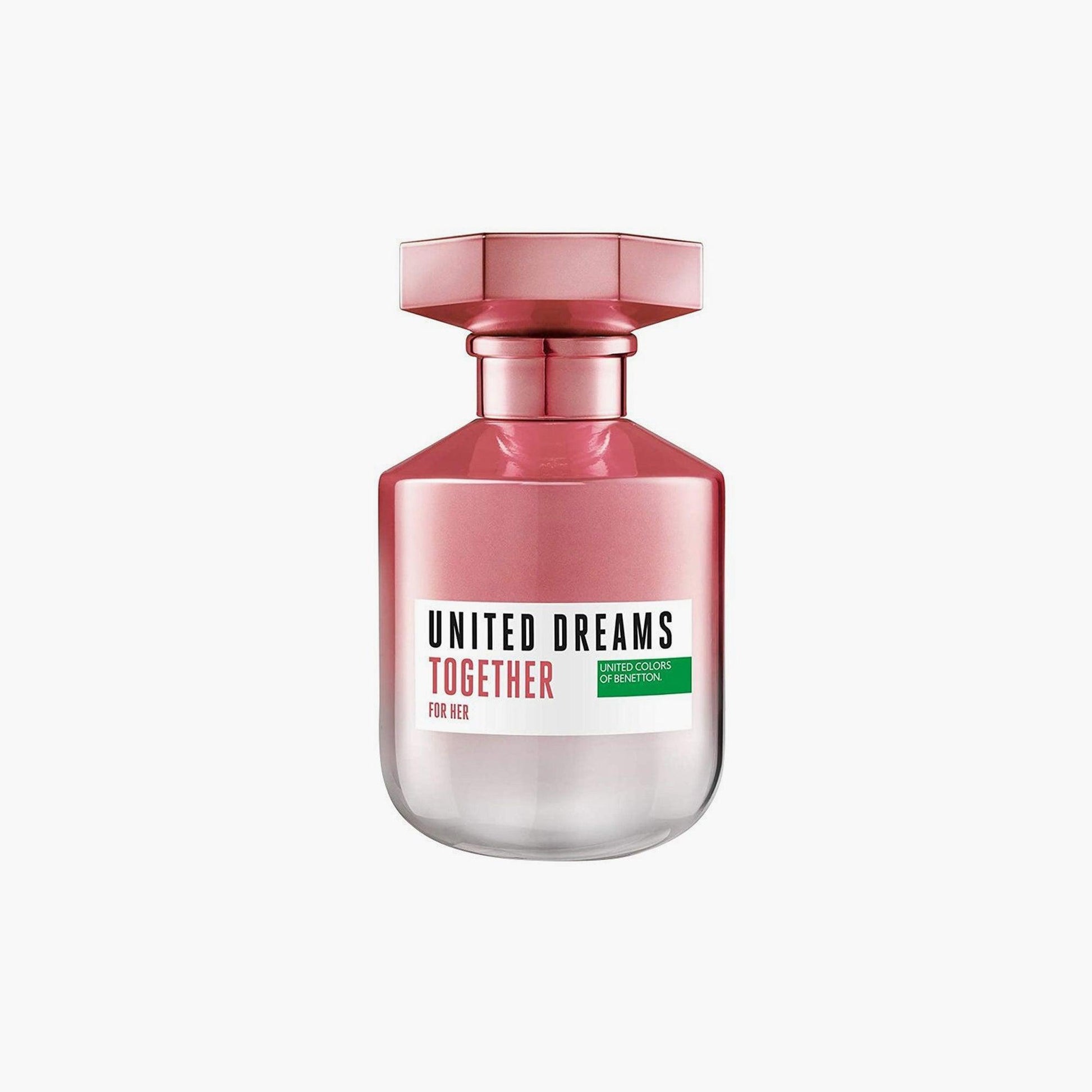 Benetton United Dreams Together For Her Eau de Toilette 80ml Bottle
