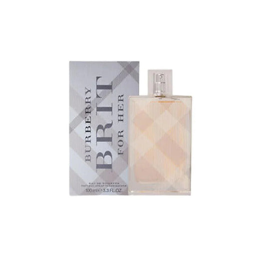 Burberry Brit For Her Eau de Toilette 100ml Bottle and Box