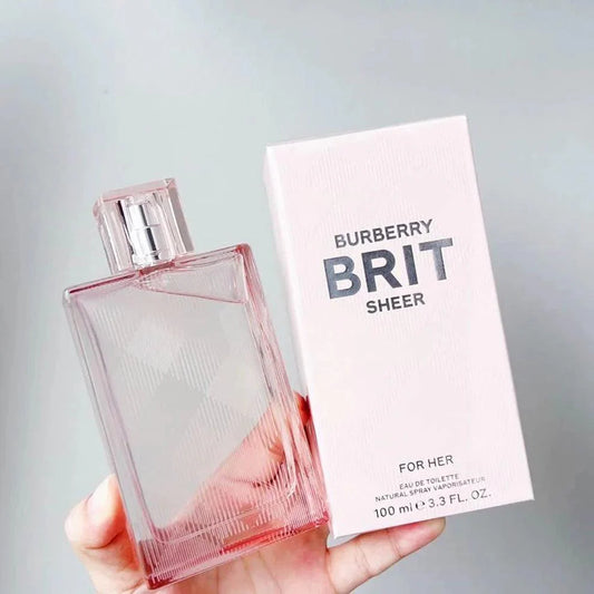 Burberry Brit Sheer For Her Eau de Toilette 100ml Bottle and Box