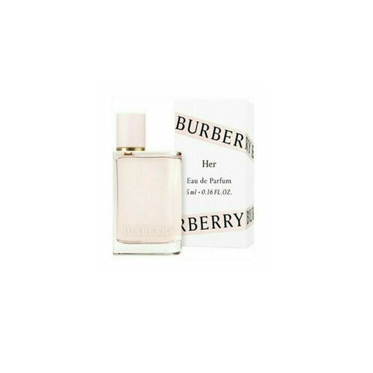 Burberry Her Eau de Parfum 5ml Bottle and Box