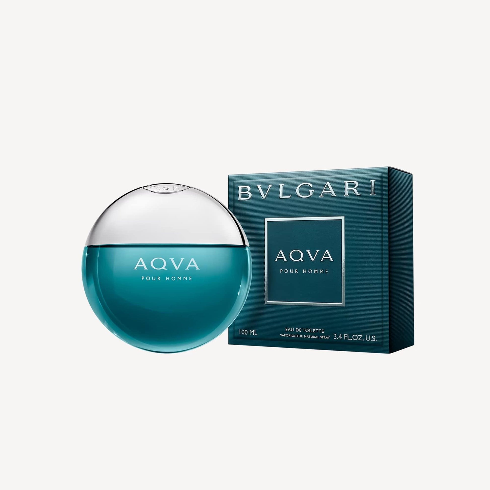 Bvlgari Aqva Pour Homme Eau de Toilette 100ml Bottle and Box