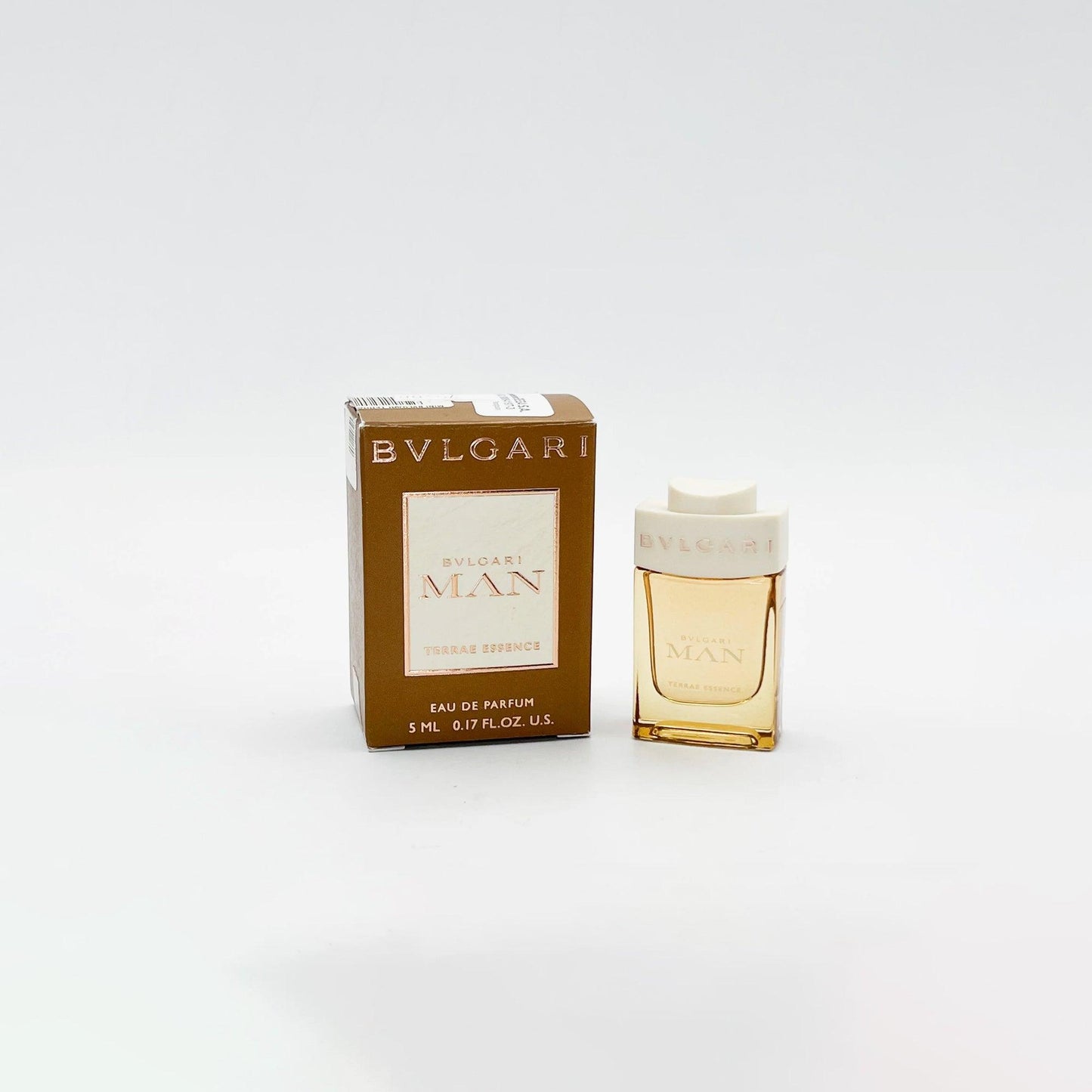 Bvlgari Man Terrae Essence Eau de Parfum Mini 5ml Bottle and Box