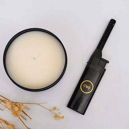 Candle Wick Store Lighter Black 24gm Bottle and Packaging