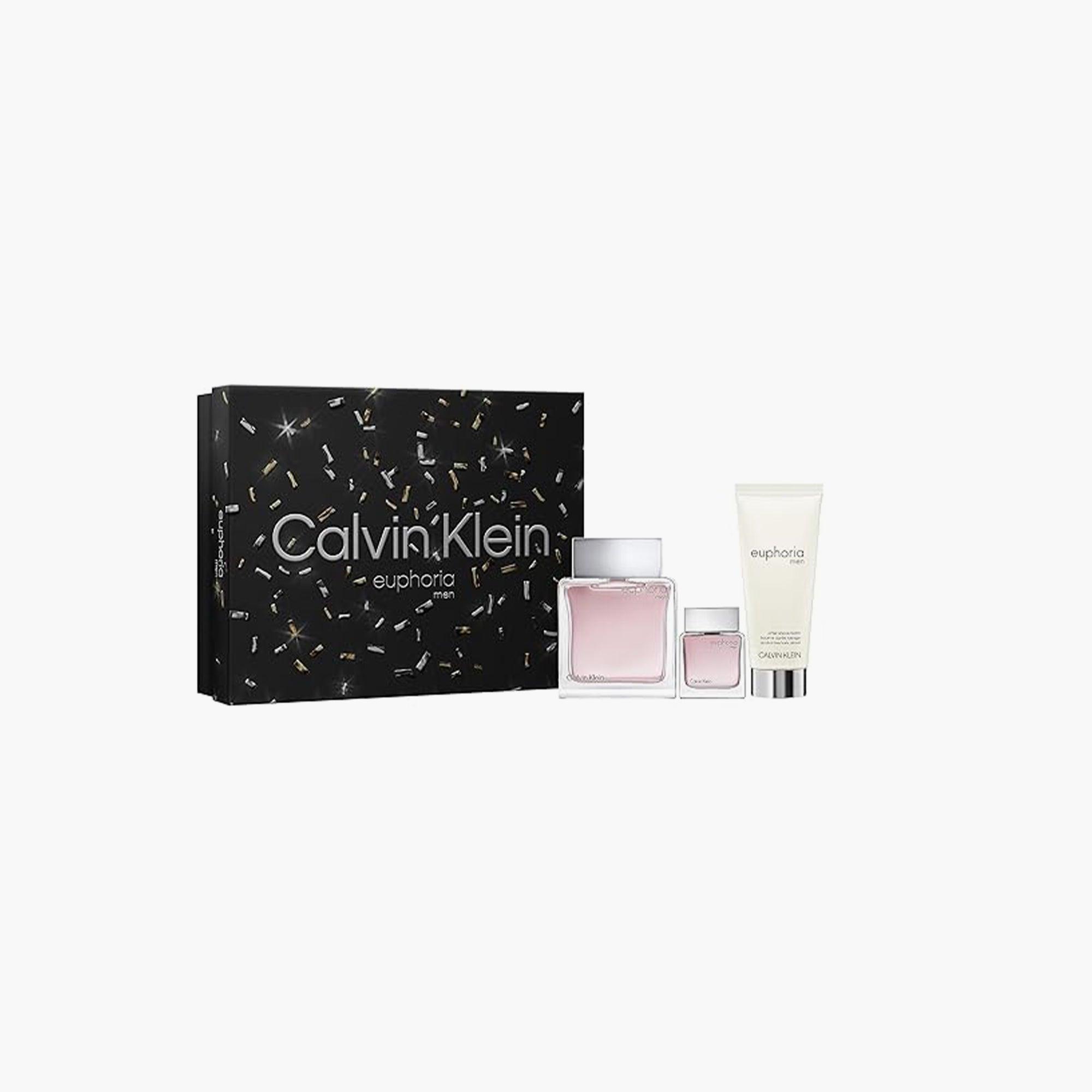 Calvin Klein Euphoria 3 Piece Gift Set For Men
