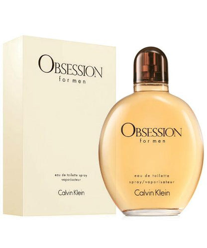 Calvin Klein Obsession For Men Eau de Toilette 125ml Bottle and Box