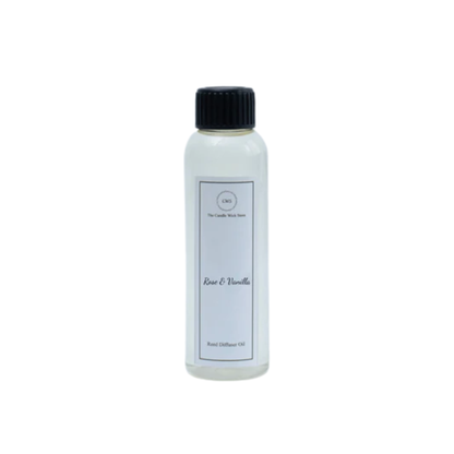 Candle Wick Store Rose and Vanilla Diffuser Refill Oil 120ml - Buy in Pakistan | Perfume Daddy
