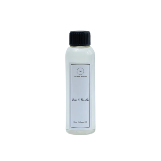 Candle Wick Store Rose and Vanilla Diffuser Refill Oil 120ml - Buy in Pakistan | Perfume Daddy