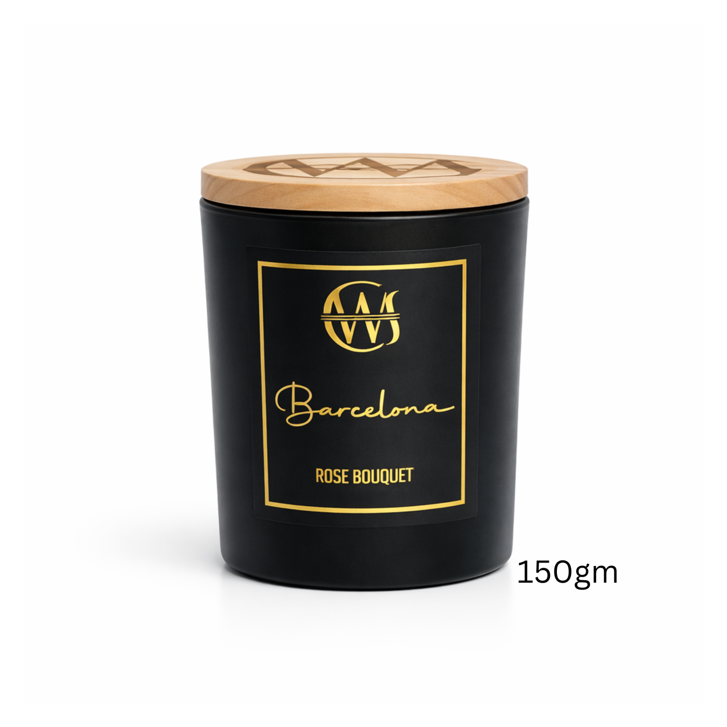 Candle Wick Store Barcelona Candle with Rose Bouquet Scent Fragrance Notes and Details