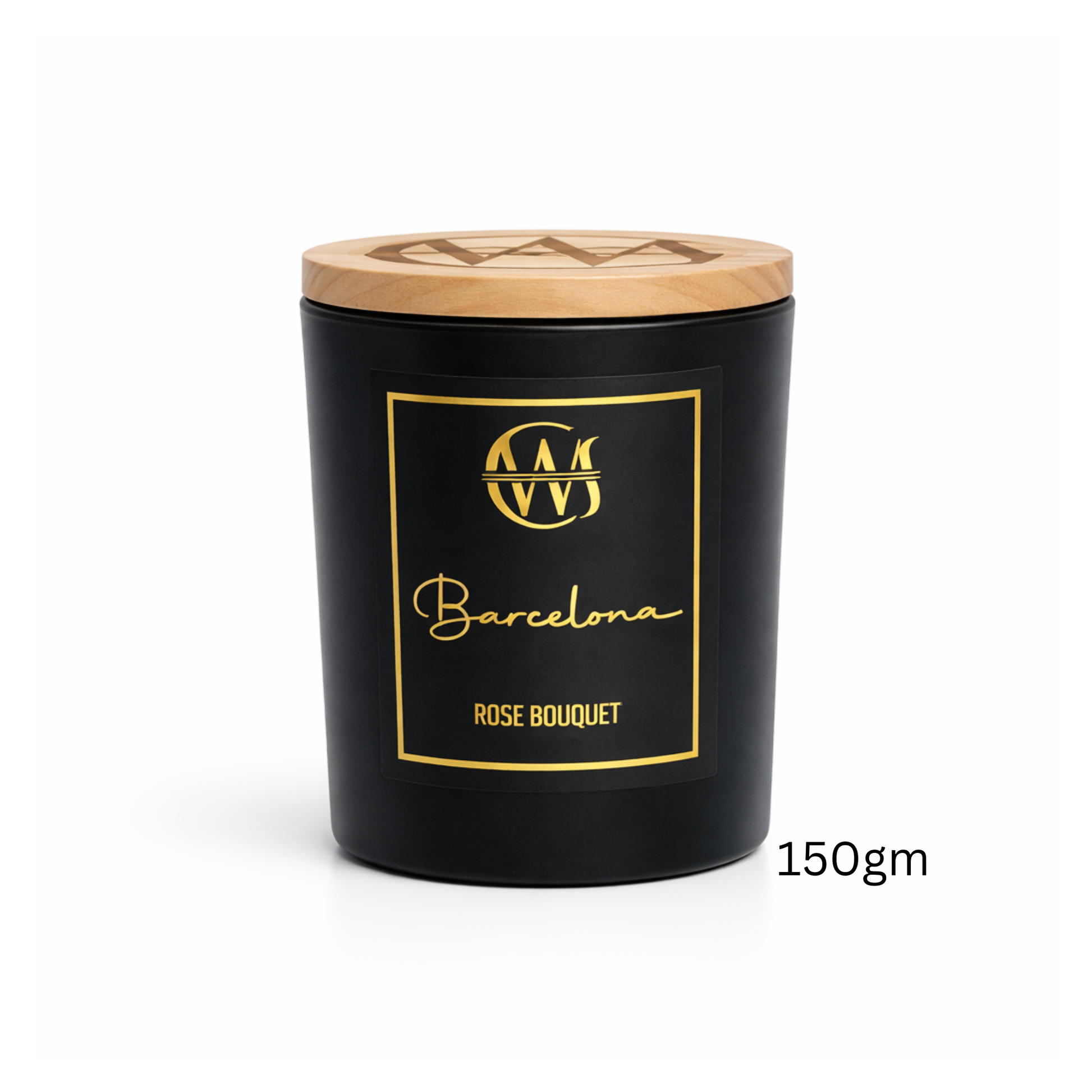 Candle Wick Store Barcelona Candle with Rose Bouquet Scent Fragrance Notes and Details