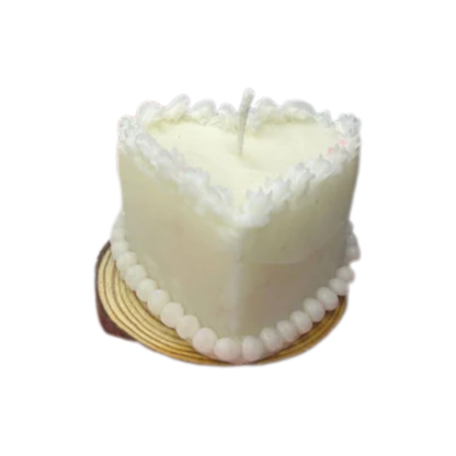 Candle Wick Store Cake Candle Side View