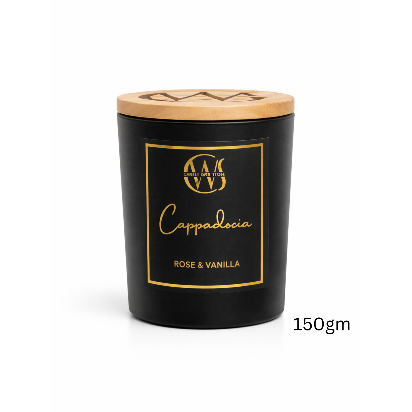 Candle Wick Store Cappadocia Candle with Rose and Vanilla Scent Fragrance Notes and Details