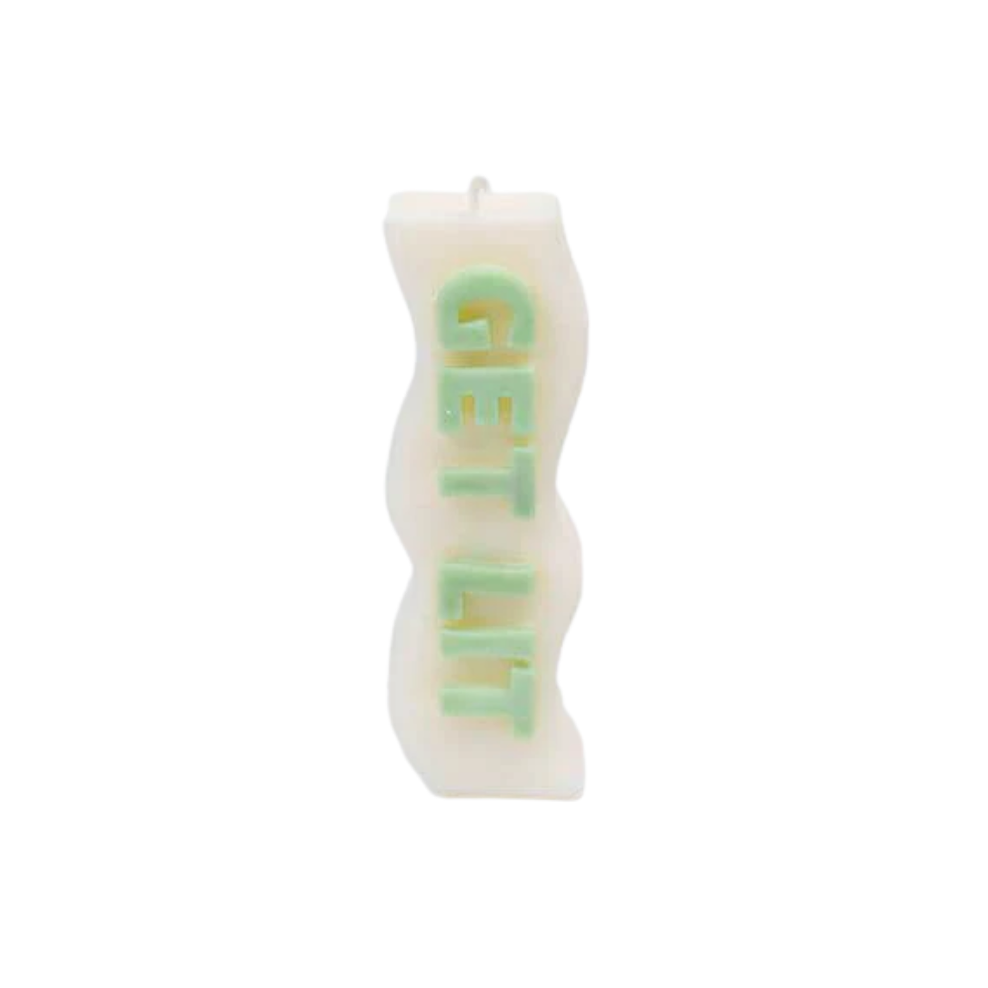 Candle Wick Store Get Lit Quote Candle 96gm Close-Up View