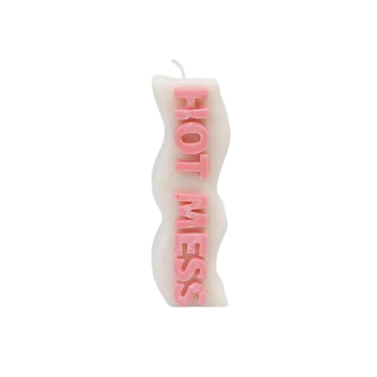 Candle Wick Store Hot Mess Romantic Quote Candle 96gm - Buy in Pakistan | Perfume Daddy