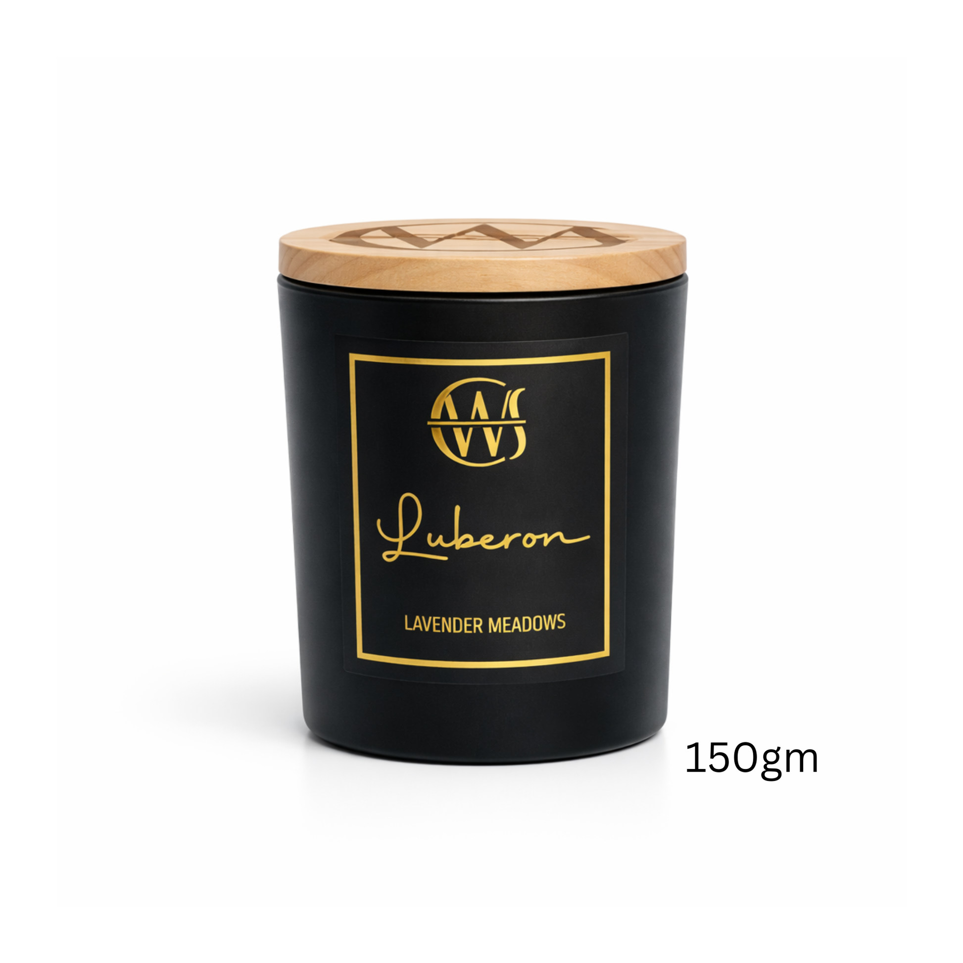 Candle Wick Store Luberon Candle with Lavender Meadows Scent Close-Up View