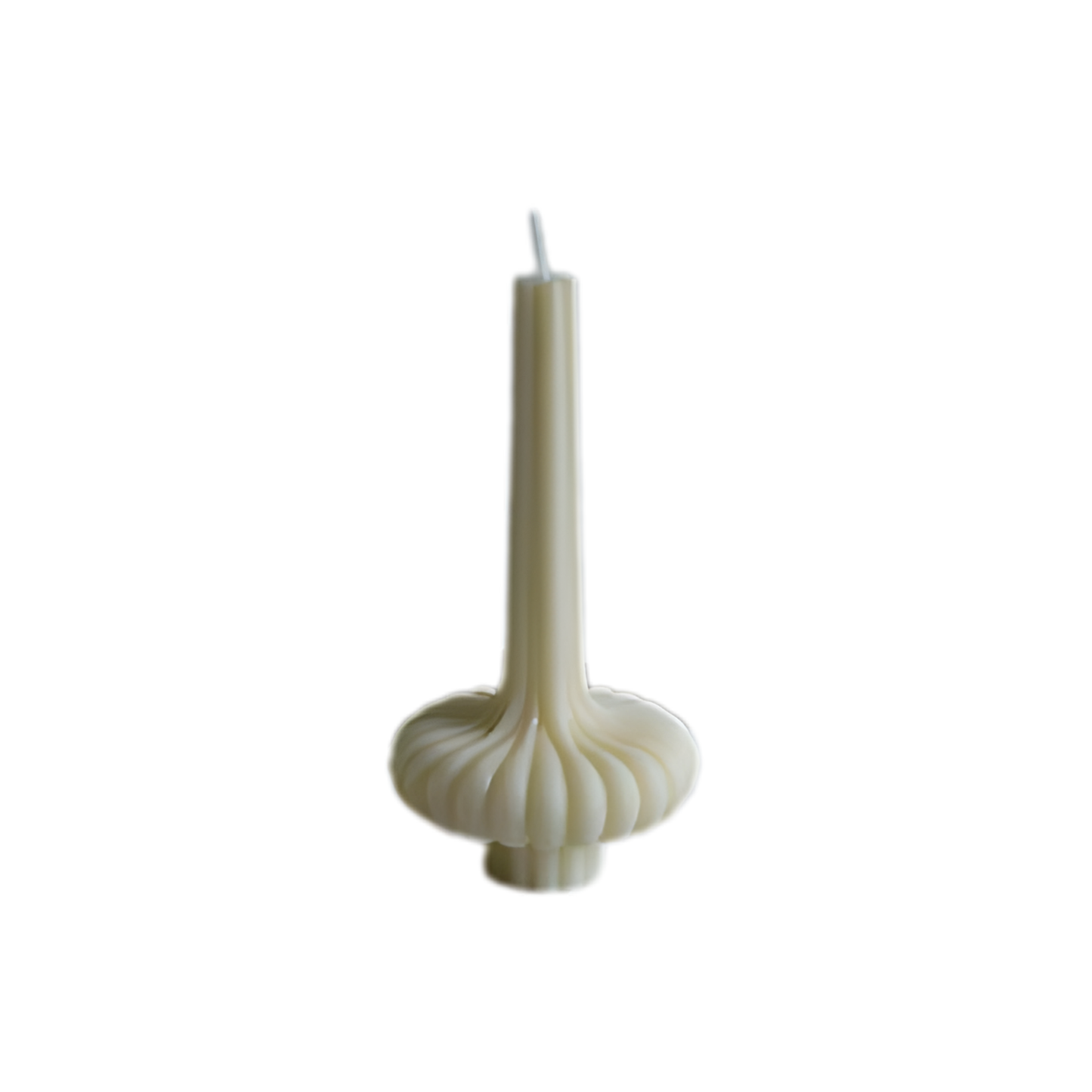 Candle Wick Store Ribbed Taper Pillar Candle - Buy in Pakistan | Perfume Daddy