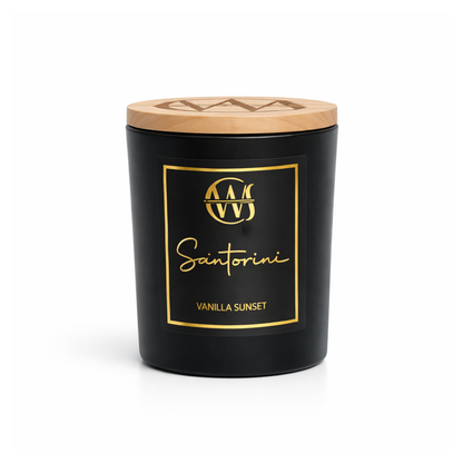 Candle Wick Store Santorini Candle with a Roasted Vanilla Sunset Scent - Buy in Pakistan | Perfume Daddy