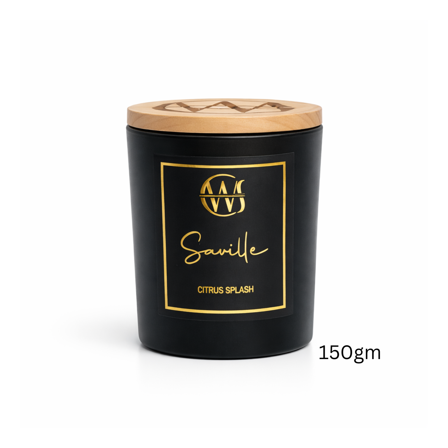 Candle Wick Store Saville Candle With Citrus Splash Scent Fragrance Notes and Details