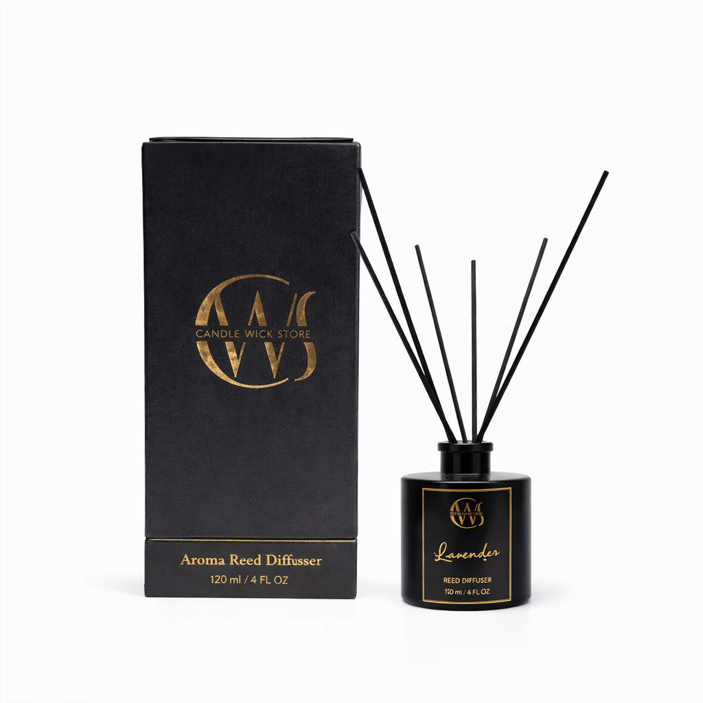 Candle Wick Store Lavender Reed Diffuser 120ml Fragrance Notes and Details
