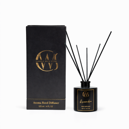Candle Wick Store Lavender Reed Diffuser 120ml Fragrance Notes and Details