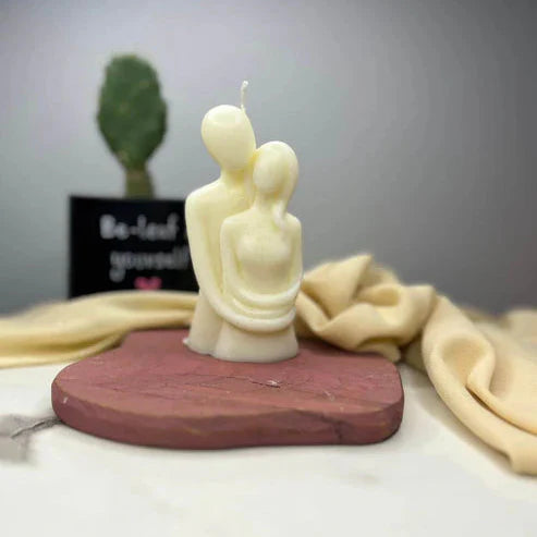 Candle Wick Store Couple Candle Bottle and Packaging