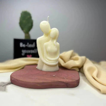 Candle Wick Store Couple Candle Bottle and Packaging
