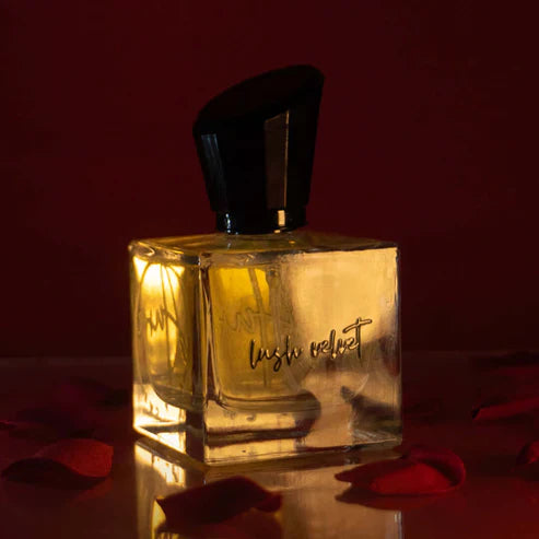 Candle Wick Store Aura Lush Velvet Extrait De Parfum For Women 50ml Bottle and Packaging