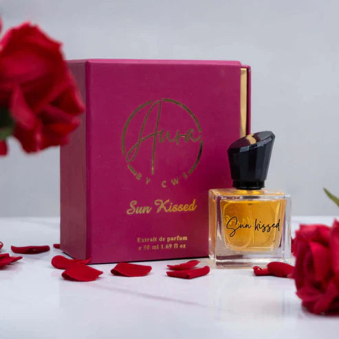 Candle Wick Store Aura Sunkissed Extrait De Parfum For Women 50ml Fragrance Notes and Details