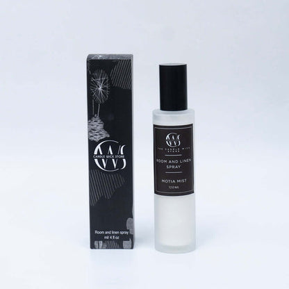 Candle Wick Store Room & Linen Motia Mist Spray 120ml Fragrance Notes and Details
