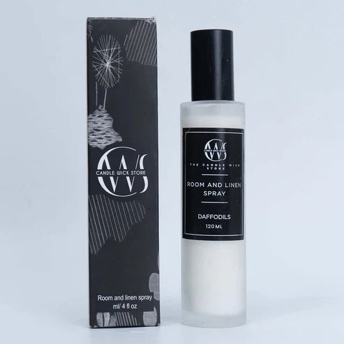 Candle Wick Store Room & Linen Wood Daffodils Spray 120ml Fragrance Notes and Details