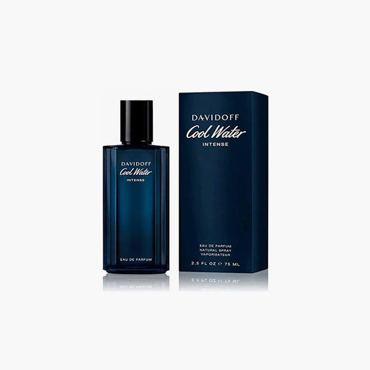 Davidoff Cool Water Intense Eau de Parfum 75ml Bottle and Box