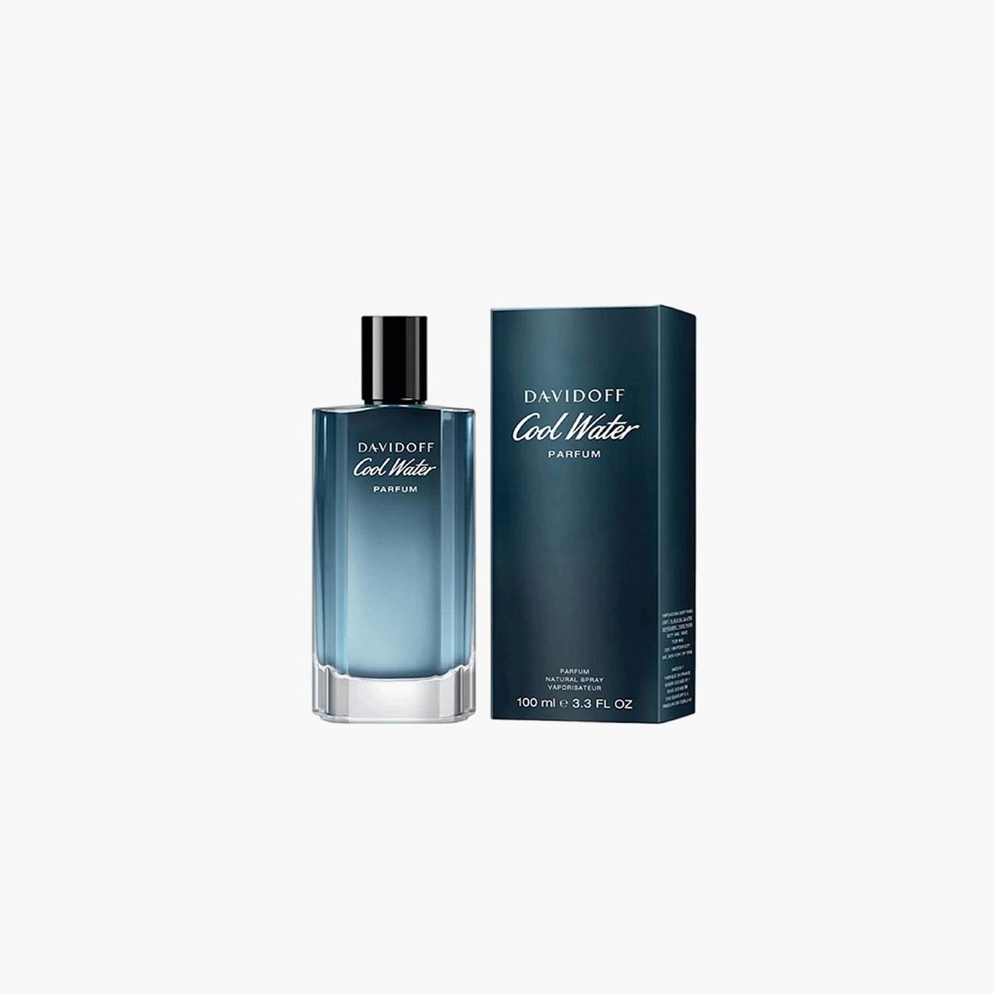 Davidoff Cool Water Parfum 100ml Bottle and Box