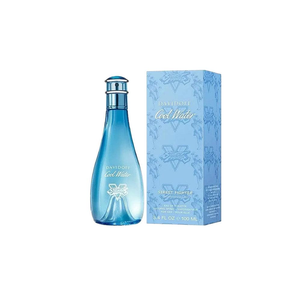 Davidoff Cool Water Street Fighter Champion Edition Eau De Toilette For Women 100ml