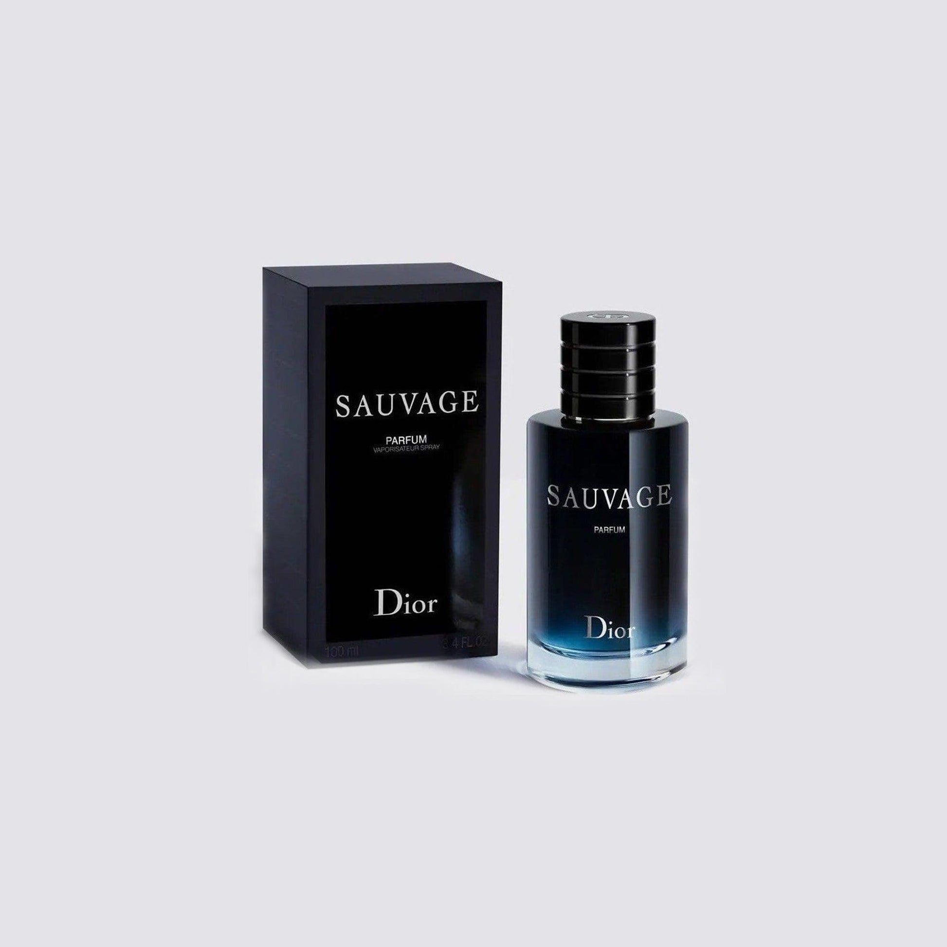 Dior Sauvage Parfum 100ml Bottle and Box