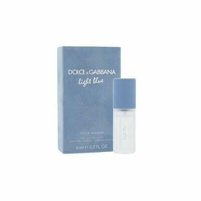 Dolce & Gabbana Light Blue Pour Homme Eau de Parfum Mini 8ml Bottle and Box
