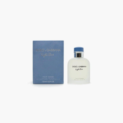Dolce and Gabbana Light Blue Pour Homme Eau de Toilette 125ml Bottle and Box