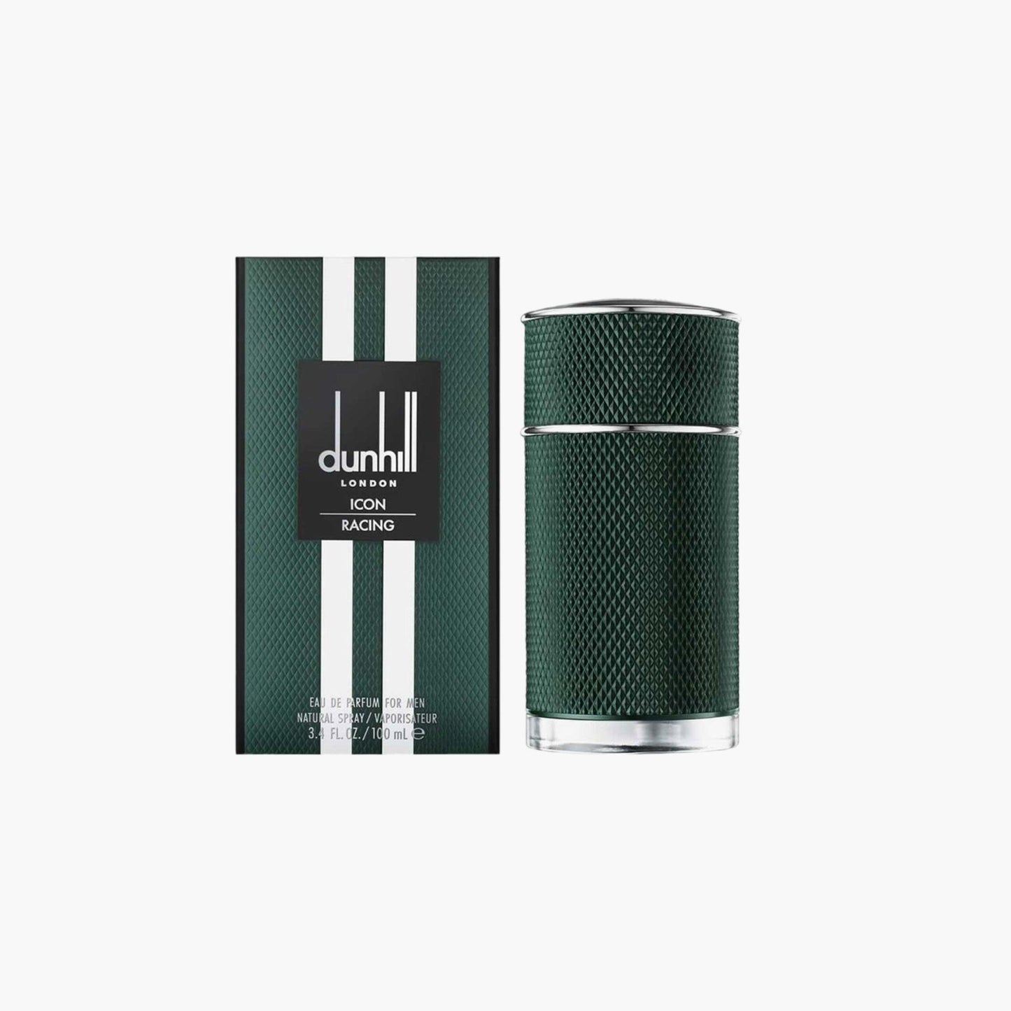 Dunhill Icon Racing Green Eau de Parfum 100ml Bottle and Box