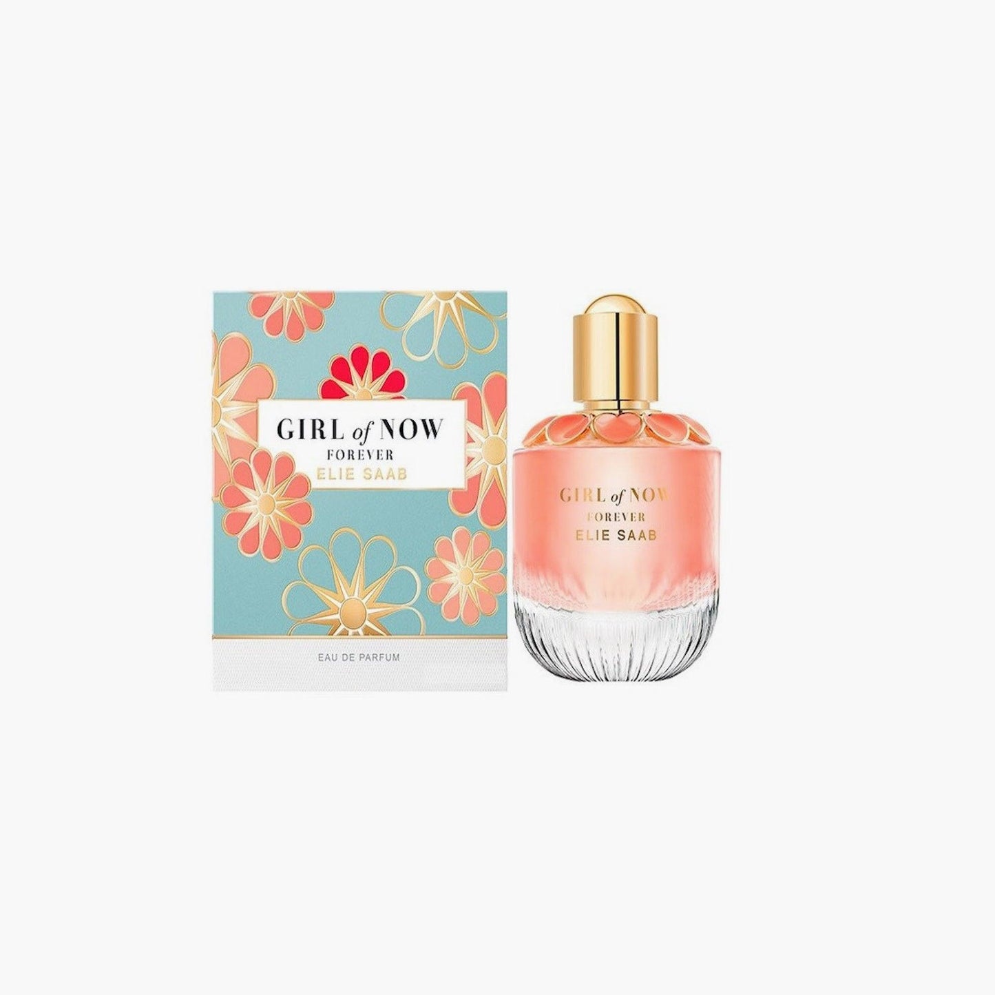 Elie Saab Girl Of Now Forever Eau de Parfum 90ml Bottle and Box