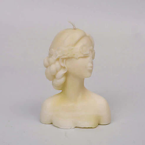 Candle Wick Store Flower Girl Vintage Style European Art Candle 137gm Fragrance Notes and Details