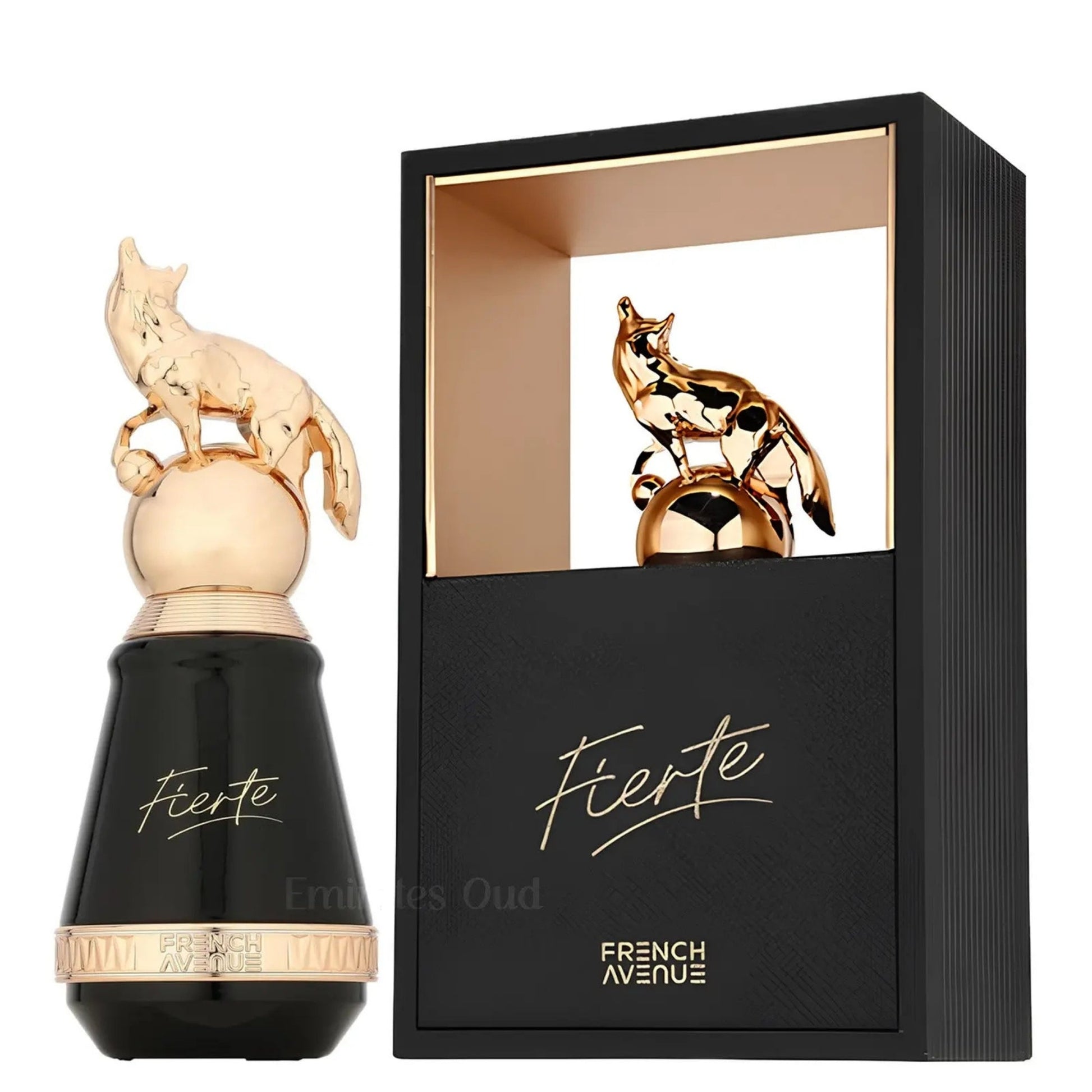 French Avenue Fierte Eau De Parfum Unisex 80ml Bottle and Packaging