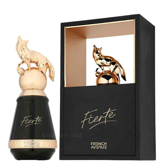 French Avenue Fierte Eau De Parfum Unisex 80ml Bottle and Packaging