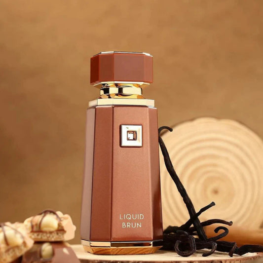 French Avenue Liquid Brun Eau De Parfum For Men 100ml Bottle and Packaging